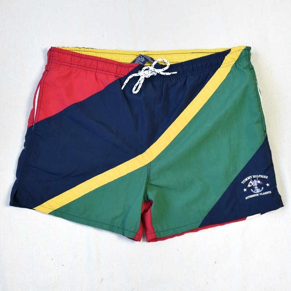 Tommy Hilfiger Vintage Stripped Swim Trunks